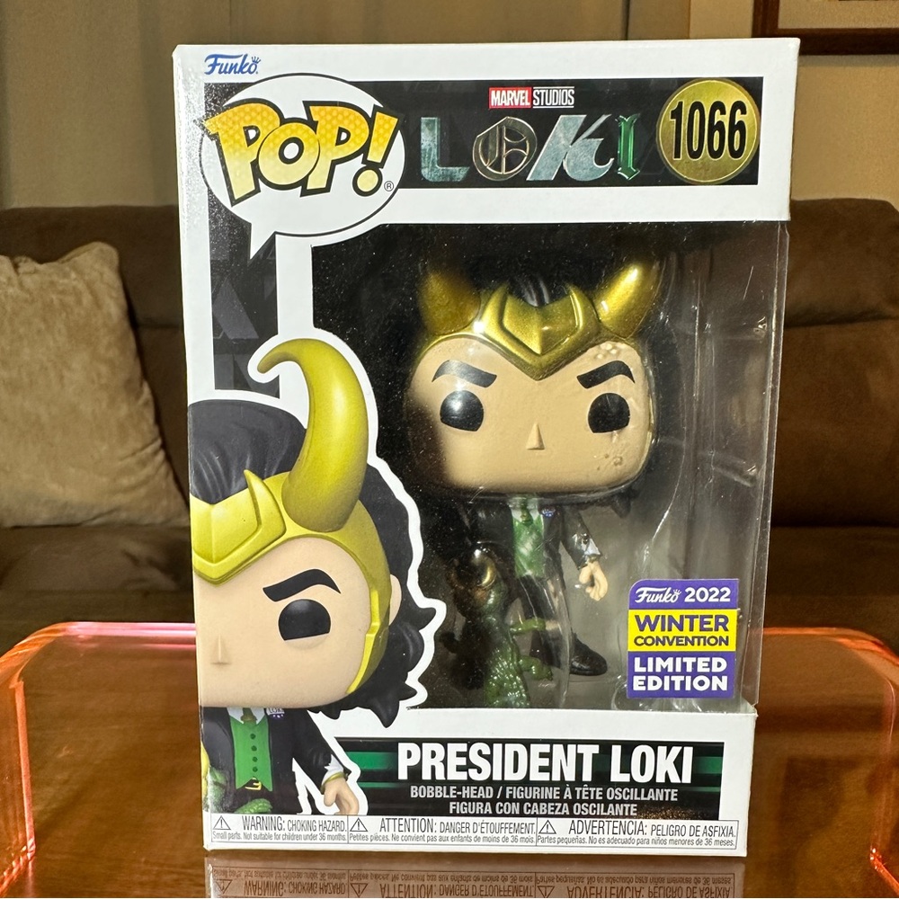 Marvel President Loki Funko Pop